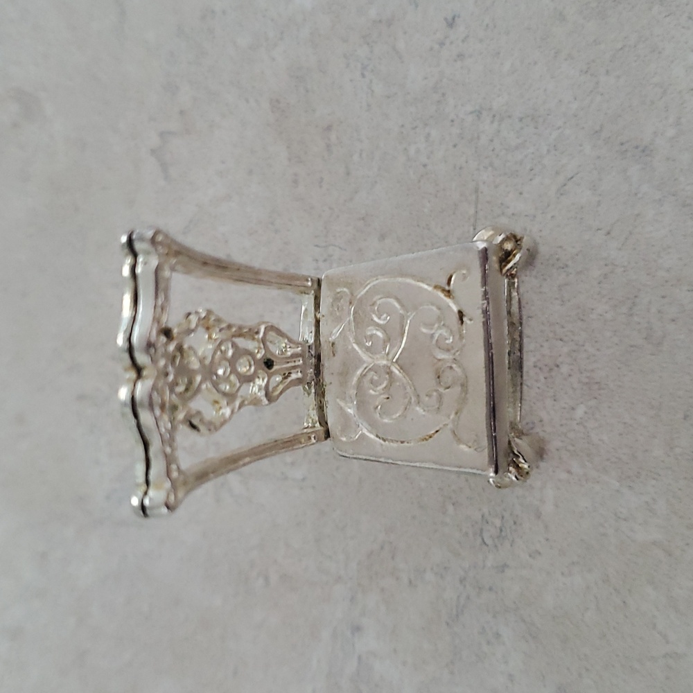 Vintage Godinger Silver Miniature Chair Decor Or Dollhouse - Picture 6 of 11